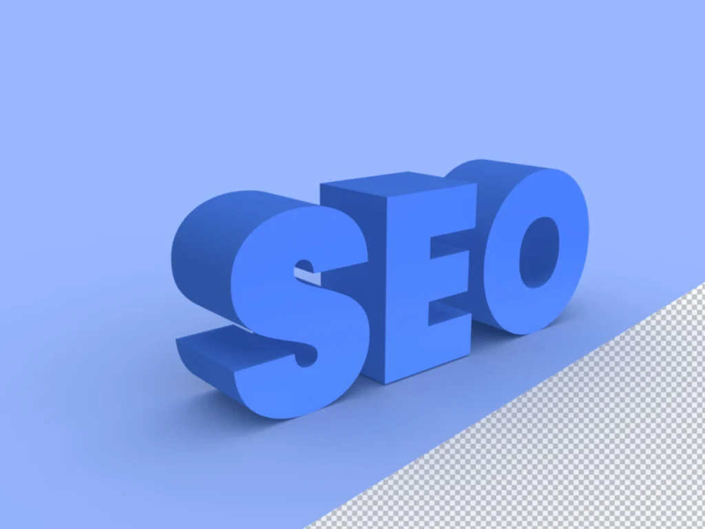 GEO vs. SEO tradicional: as métricas que precisam ser monitoradas separadamente para medir presença em respostas de IA: Imagem em 3D com o texto GEO em destaque, em letras grandes azuis sobre fundo claro, com contraste em diagonal e sensação de tecnologia e métricas de marketing.